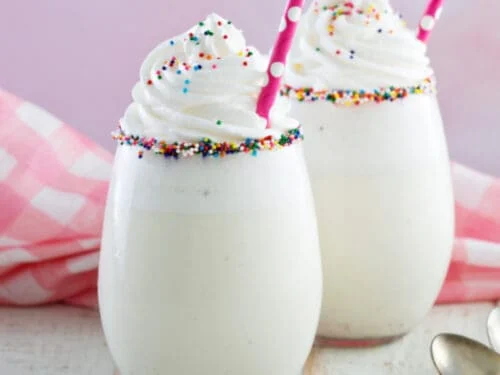 Almond milkshake